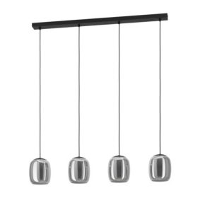   EGLO , 901193 , CIAMPINO , f&uuml;ggeszt&eacute;k , E27 , 4X28W , IP20 , sz&uuml;rke