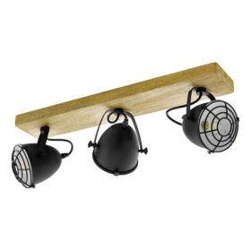   EGLO , 44093 , GATEBECK , spot l&aacute;mpa , E14 , 3X40W , IP20 , fekete