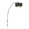 EGLO , 390406 , MANDERLINE , fali lámpa , E27 , 1X40W , dimmelhető , IP20 , fekete, réz