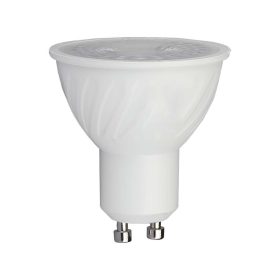   LED spot égő Samsung chippel, 6w, 4000K, természetes fehér, 445lm, GU10, 38°, fehér, CRI>80, V-TAC, 21166
