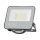 LED reflektor Slimline, 30w, 6500K, hideg fehér, 4800lm, fekete, CRI>70, IP65, V-TAC, 23693