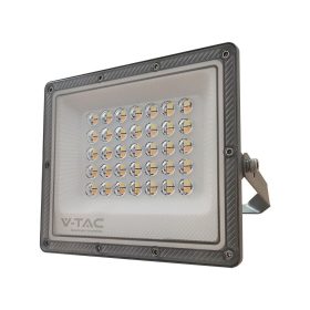   LED reflektor, 30w, CCT, 2760lm, 90°, szürke, CRI>80, IP65, V-TAC, 23613