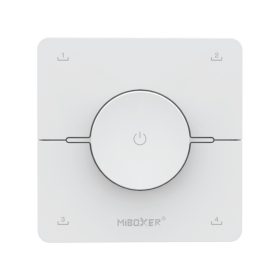   Vezeték nélküli , elemes , fali , tekerhető , dimmer , tavirányító , mágneses , 2.4GHz , rádiófrekvenciás , dimmelhető , CCT , fehér , Miboxer (Mi-Light)  , K0