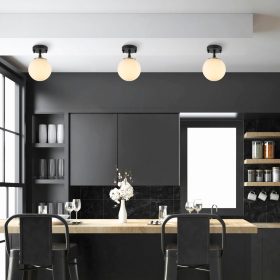   Opviq , 942FLG1130 , Atmaca - 10210 , Fekete Antik Színű , Csillár