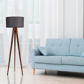   Opviq , 534LUN2186 , Tripod , Dió Szürke Színű , Állólámpa , E27 Foglalattal