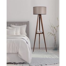   Opviq , 534LUN2170 , Sehbalı , Dió Színű , Állólámpa , E27 Foglalattal