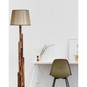   Opviq , 534LUN2218 , Kule , Barna Színű , Állólámpa , E27 Foglalattal