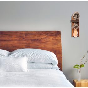   Opviq , 812LST1414 , KN14 , Barna Színű , Fali lámpa , E27