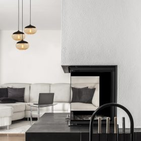   Opviq , 892OPV1773 , Camini - MR - 868 , Fekete Színű , Csillár , E27 Foglalattal