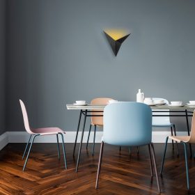   Opviq , 584TTM1922 , Bird - 3201 , Fekete Színű , Fali lámpa , G9 Foglalattal