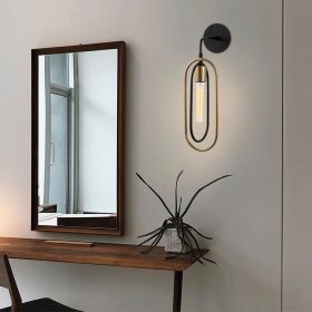   Opviq , 584TTM1934 , Cerco - 3151 , Fekete Színű , Fali lámpa , E27 Foglalattal