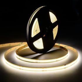   MARATHON COB LED szalag , áramgenerátoros IC-vel , 24 Volt DC , 7.5W/m , 480 led/m , 8mm , >90Ra , természetes fehér , LEDISSIMO