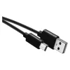 Töltő- és adatkábel USB-A 2.0, micro USB-B 2.0, 2 m, fekete, EMOS, SM7009BL