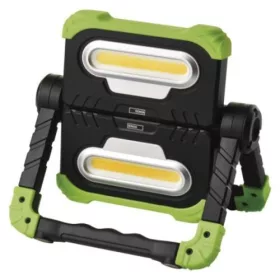   EMOS Akkumulátoros COB LED szerelőlámpa 2000lm, fekete, zöld, P4536