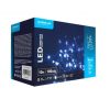 Led fényfüzér , beltéri/kültéri , hideg fehér , 100 LED , 10 m  , IP44 , Modee