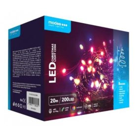   Led fényfüzér , beltéri/kültéri , RGB , 200 LED , 20 m  , IP44 , Modee