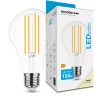 LED lámpa , égő , izzószálas hatás , filament  , E27 foglalat , A70 , 17 Watt , 2452 lumen , természetes fehér , Modee