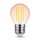 LED lámpa , égő , izzószálas hatás , filament  , E27 foglalat , G45 , Edison , 4 Watt , meleg fehér , 1800K , borostyán sárga , Modee
