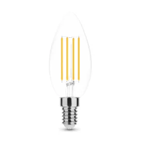   Modee LED Izzó Filament Gyertya C35 4W E14 360° 2700K (470 lumen) ERP