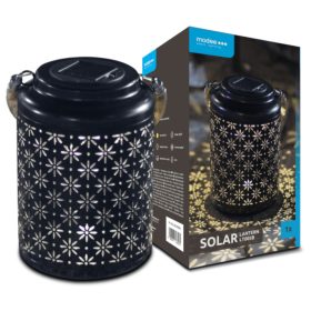   Modee Lighting LED Szolár Napelemes Lámpás LT005B (H26x17x17cm) fekete