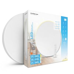   Modee Mennyezeti LED Lámpa 2x27W 3CCT D380x65mm + rem. A-B201 (5130 lumen)