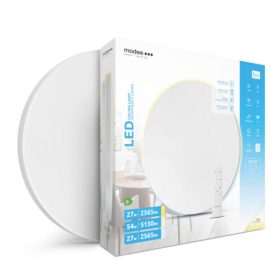   Led lámpatest , mennyezeti , kerek , 2 x 27W , CCT , dimmelhető , távirányítóval , Modee