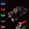 LED-es kutyanyakörv , állítható , elemes , vízálló , 50cm , XL-es , piros