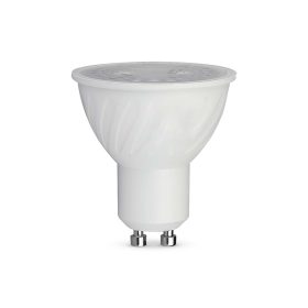   LED spot égő, 6w, 6500K, hideg fehér, 445lm, GU10, 38°, fehér, CRI>80, V-TAC, 211911