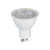 LED spot égő, 6w, 4000K, természetes fehér, 445lm, GU10, 110°, fehér, CRI>80, dimmelhető, V-TAC, 211991