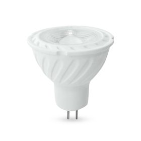  LED spot égő, 6w, 3000K, meleg fehér, 445lm, GU5.3, 38°, fehér, CRI>80, V-TAC, 212071