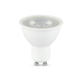   LED spot égő, 7,5w, 6500K, hideg fehér, 610lm, GU10, 38°, fehér, CRI>80, V-TAC, 218771