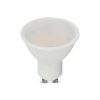 LED spot égő, 10w, 4000K, természetes fehér, 1000lm, GU10, 100°, fehér/tejfehér búra, CRI>80, V-TAC, 218791