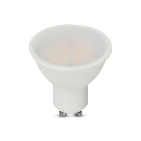   LED spot égő, 10w, 4000K, természetes fehér, 1000lm, GU10, 100°, fehér/tejfehér búra, CRI>80, V-TAC, 218791