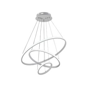   LED függesztett lámpa CCT 78w fehér szabályozható + távirányító, dimmelhető, 4480 lm, Optonica, 19004