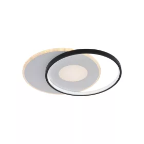   LED mennyezeti lámpa CCT 54w fehér+fekete szabályozható + távirányító, dimmelhető, 4120 lm, Optonica, 19011