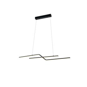   LED függesztett lámpa 13w homokfekete, 24W, 3000K, meleg fehér, 1920 lm, Optonica, 19047