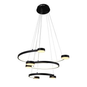   LED függesztett lámpa 40w réz+fehér, 3000K, meleg fehér, 3200 lm, Optonica, 19065