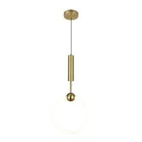   LED függesztett lámpa 11w réz, 3000K, meleg fehér, 880 lm, Optonica, 19067