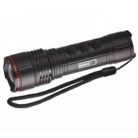   Led zseblámpa , fókuszálható , 3 világítási mód , dimmelhető , 3 x AAA elemmel , IP44