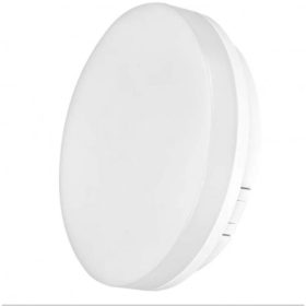   LED panel , 15W , falon kívüli , kerek , meleg fehér , IP54 , TORI