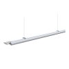 LED lineáris lámpatest 50w 150cm IP20 4000k - csatlakozható, természetes fehér, 9500 lm, fehér, Optonica, 16751