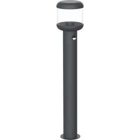   Kerti lámpa, alumínium, átlátszó, pc, E27 foglalat, IP54 + pir érzékelő, Optonica, 7429