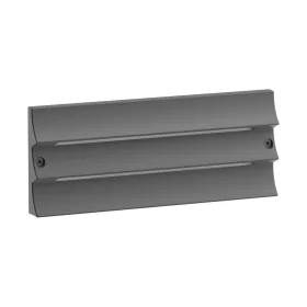   Fali lámpa alumínium, átlátszó pc E27 foglalat IP54, Optonica, 7536