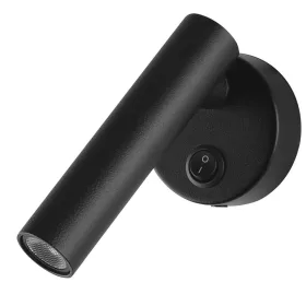   LED szekrényvilágítás 2w be/ki kapcsolóval, fekete, 3000K, meleg fehér, 140 lm, Optonica, 7581