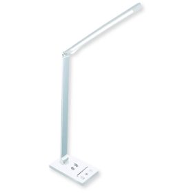   Asztali lámpa, vezeték nélküli töltés, fehér, CCT, 5w, dimmelhető, 250 lm, Optonica, 262