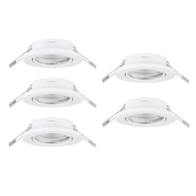   EGLO , 75851 , AGULO , s&uuml;llyesztett l&aacute;mpa , GU10 , 5X35W , IP23, IP20