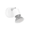 LED lámpatest , fali , spot , 1 x GU10 foglalat , fehér , króm , ECO RANGE ,STECCI-E , 74003