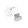 LED lámpatest , fali , spot , 1 x GU10 foglalat , fehér , króm , ECO RANGE ,STECCI-E , 74003