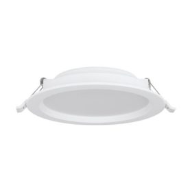   LED panel , süllyesztett , 10.5W , kerek , fehér , 16.6 cm , természetes fehér , műanyag , EGLO , ECO RANGE , IDUN-E , 74111