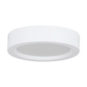   LED panel , falon kívüli , 8W , kerek , fehér , 16 cm , meleg fehér , műanyag , EGLO , ECO RANGE , IDUN-E , 74105
